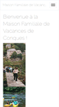 Mobile Screenshot of maison-vacances-conques.com